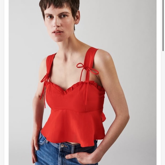 Zara Tops Zara Strappy Cropped Tank Poshmark